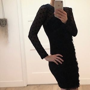 BCBG Fringe Dress